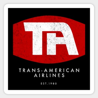 Trans-American Airlines Est. 1980 - Airplane movie Sticker